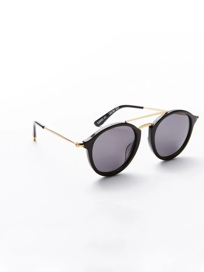 Accessories Torino Black Gloss Grey Thrills Eyewear