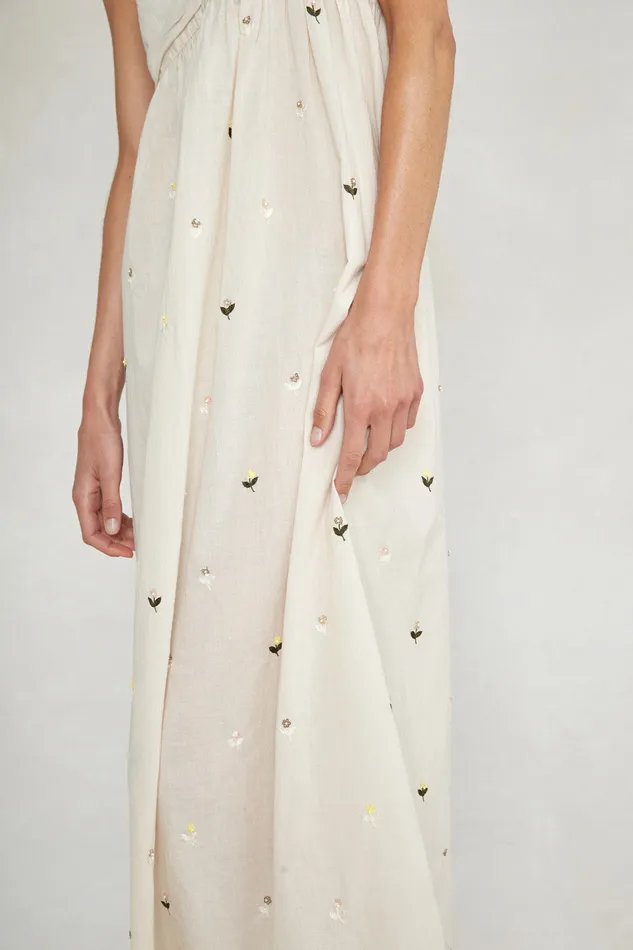 Chan Luu Dresses Amelia Dress Antique White 8211 Women