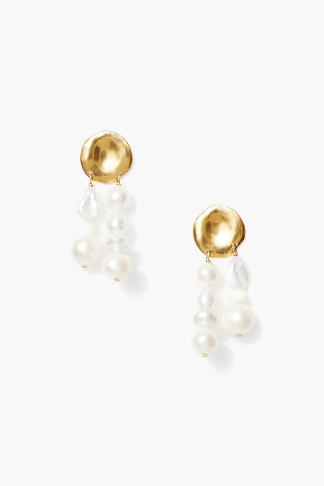 Chan Luu Earrings Harmony Earrings White Pearl Mix 8211 Women