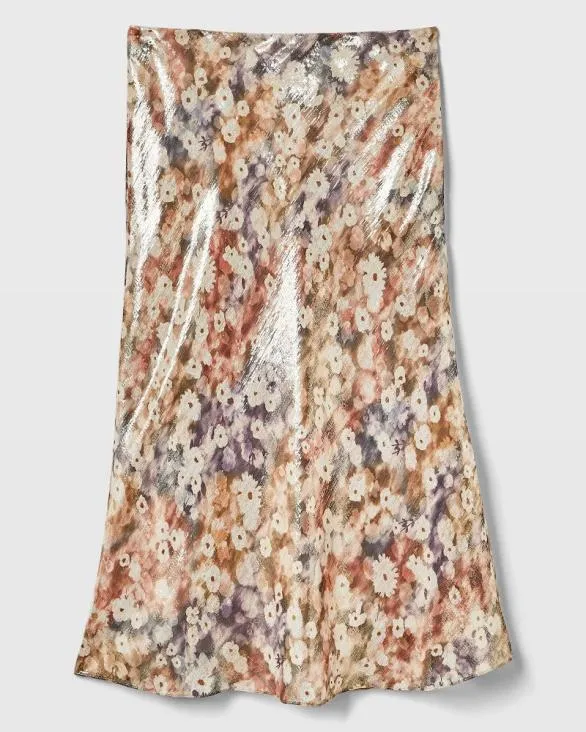 Club Monaco Skirts Sunset Shimmer Trycia Skirt Sunset 8211 Women