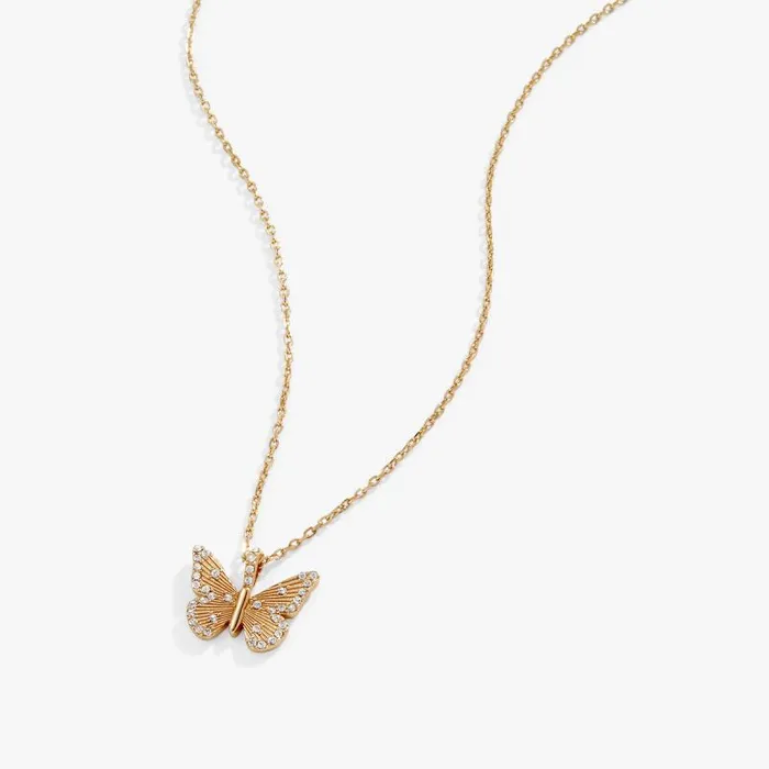 Fine Jewelry Women Alex And Ani Butterfly Crystal Necklace Adjustable Sterling Silver Fine Jewelry Women Alex And Ani Butterfly Crystal Necklace Adjustable Sterling Silver