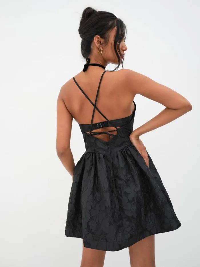 For Love and Lemons Dresses Faith Mini Dress Black 8211 Women For Love and Lemons Dresses Faith Mini Dress Black 8211 Women