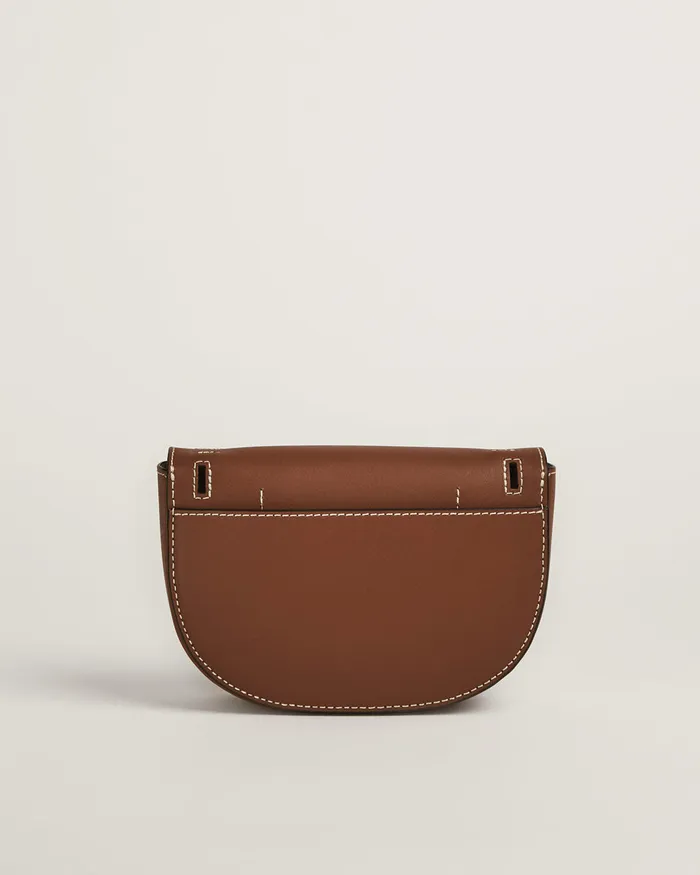 Jigsaw Bags and Clutches Women Denbigh Leather Crossbody Bag Brown