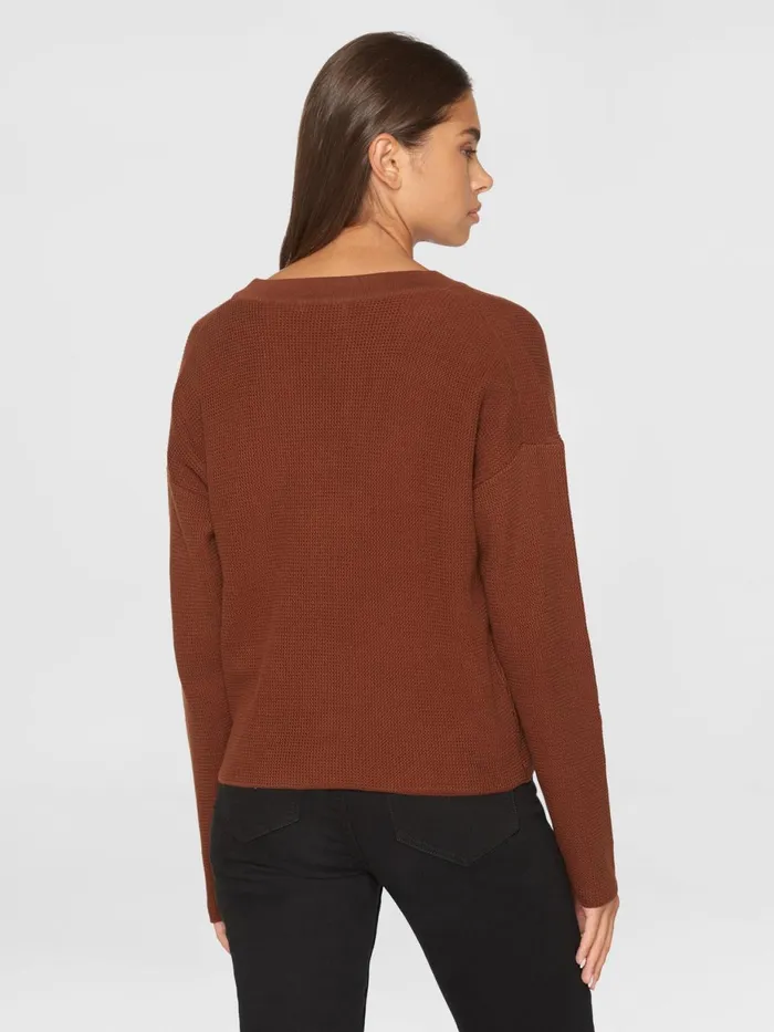 KnowledgeCotton Apparel Knits Loose Cotton Racking Stitch Cardigan Gotsvegan 8211 Women KnowledgeCotton Apparel Knits Loose Cotton Racking Stitch Cardigan Gotsvegan 8211 Women
