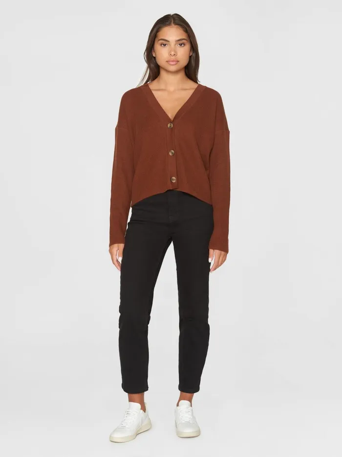 KnowledgeCotton Apparel Knits Loose Cotton Racking Stitch Cardigan Gotsvegan 8211 Women KnowledgeCotton Apparel Knits Loose Cotton Racking Stitch Cardigan Gotsvegan 8211 Women