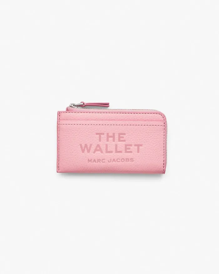 Marc Jacobs Small Wallets The Leather Top Zip Multi Wallet Ribbon Pink 8211 Women Marc Jacobs Small Wallets The Leather Top Zip Multi Wallet Ribbon Pink 8211 Women