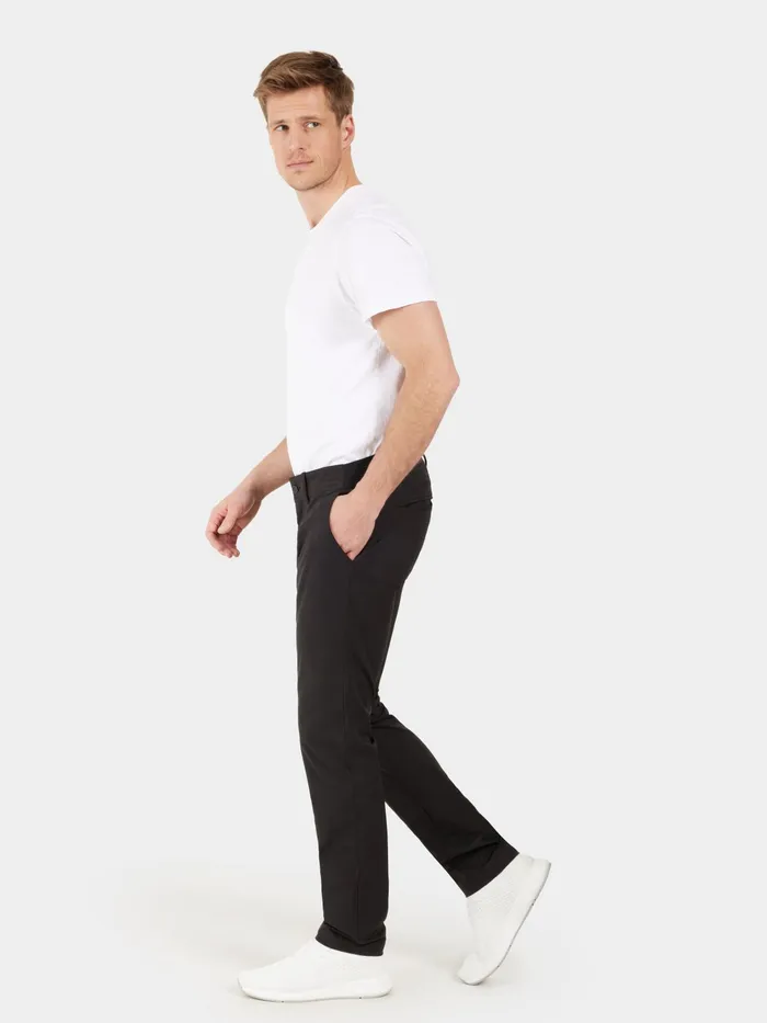 Men Darren Pants Black Didriksons Walking Trousers