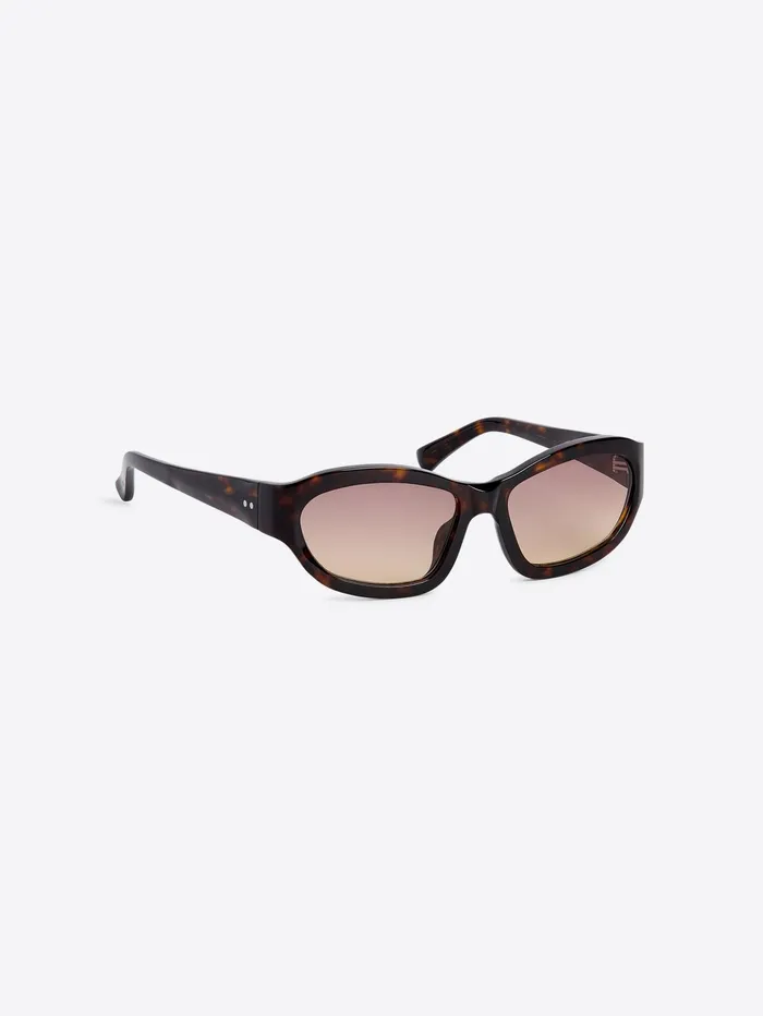 Men Dries Van Noten Sunglasses Oval Sunglasses