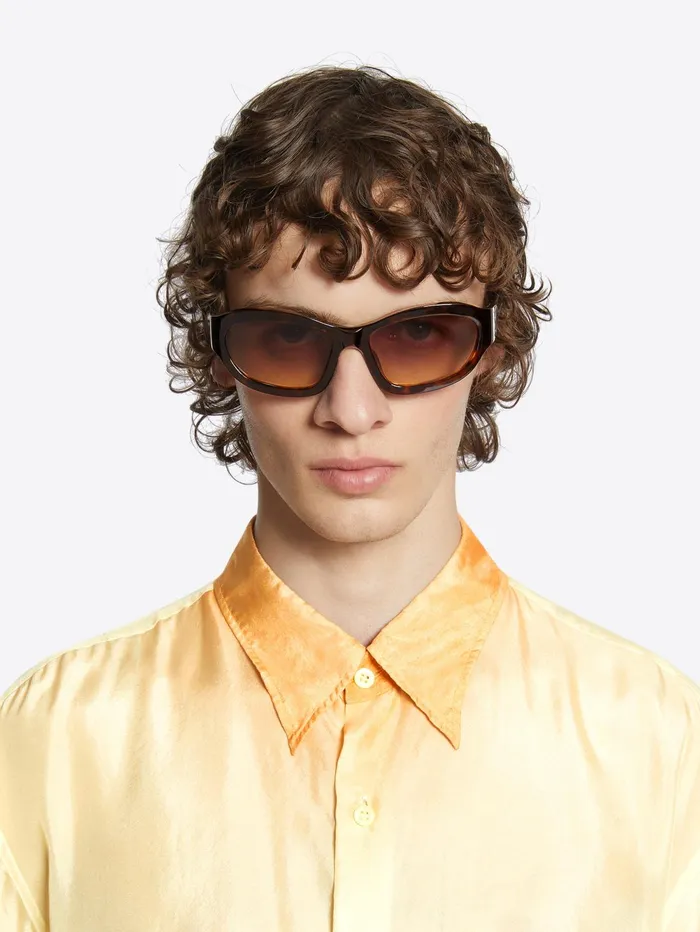 Men Dries Van Noten Sunglasses Oval Sunglasses Men Dries Van Noten Sunglasses Oval Sunglasses
