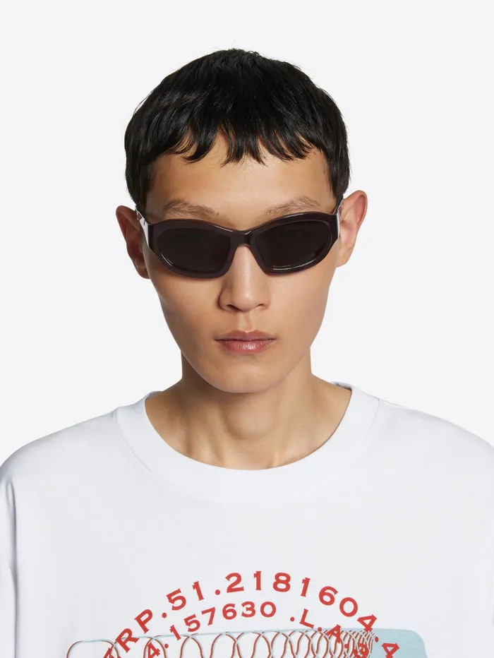 Men Dries Van Noten Sunglasses Oval Sunglasses Men Dries Van Noten Sunglasses Oval Sunglasses