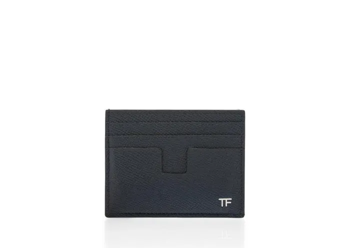 Men Small Leather Goods Tom Ford Small Grain Leather Cardholder