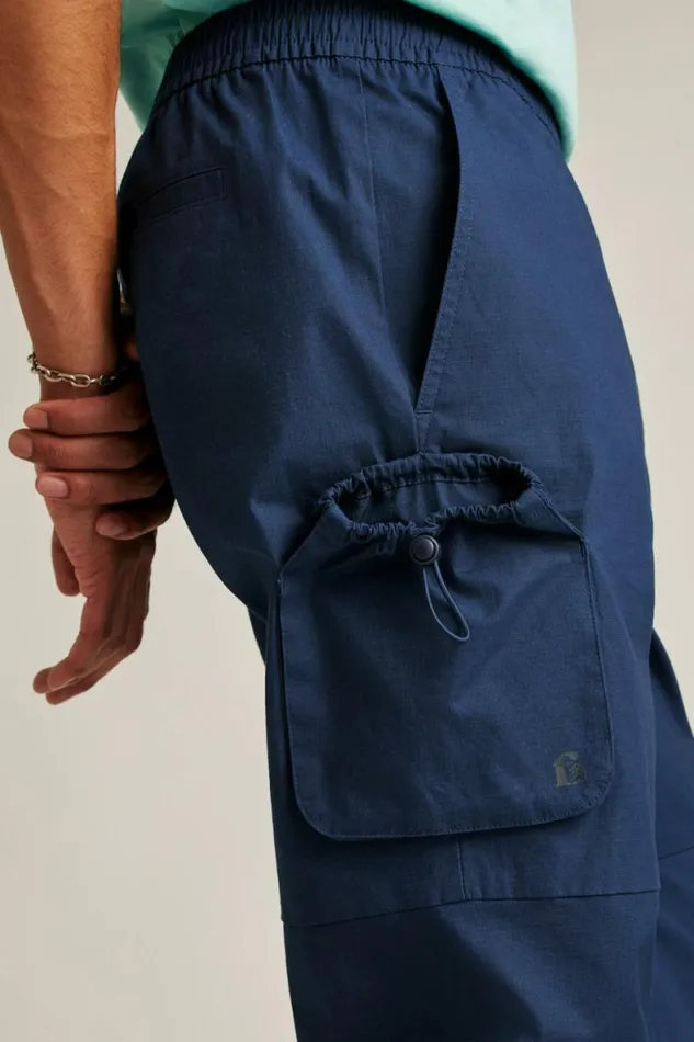 Men Stretch Ripstop Cargo Pant Navy Blue Bonobos Joggers and Athleisure