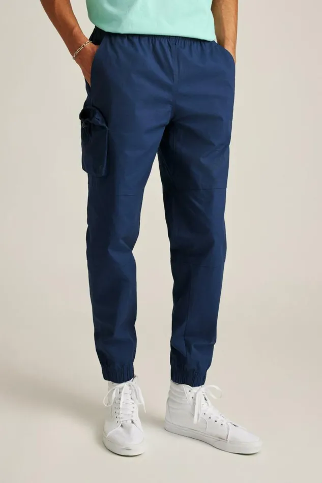 Men Stretch Ripstop Cargo Pant Navy Blue Bonobos Joggers and Athleisure