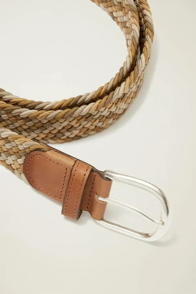 Men The Clubhouse Stretch Belt Khaki Multi Bonobos Golf Belts Hats and Accessories Men The Clubhouse Stretch Belt Khaki Multi Bonobos Golf Belts Hats and Accessories