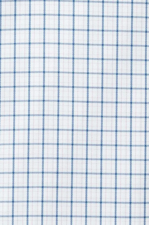 Men Weekday Warrior Dress Shirt Blue Pink Plaid Bonobos Business Casual Shirts