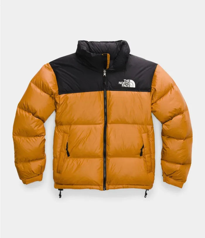 Mens 1996 Retro Nuptse Jacket Timber Tan The North Face Insulated and Down Jackets