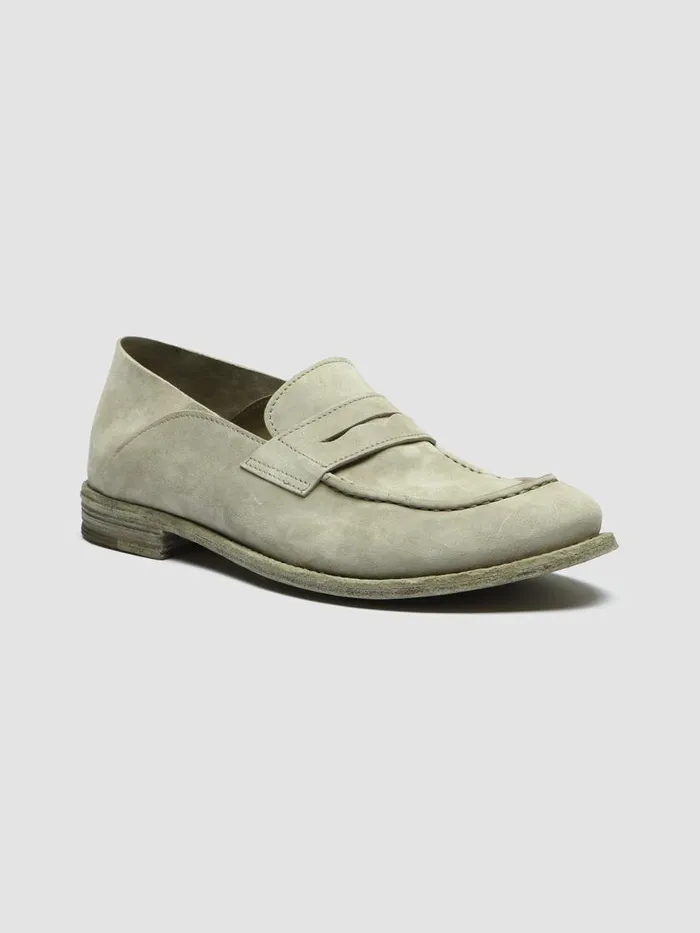 Officine Creative Loafers LEXIKON 516 Elmwood Green Suede Loafers 8211 Women Officine Creative Loafers LEXIKON 516 Elmwood Green Suede Loafers 8211 Women
