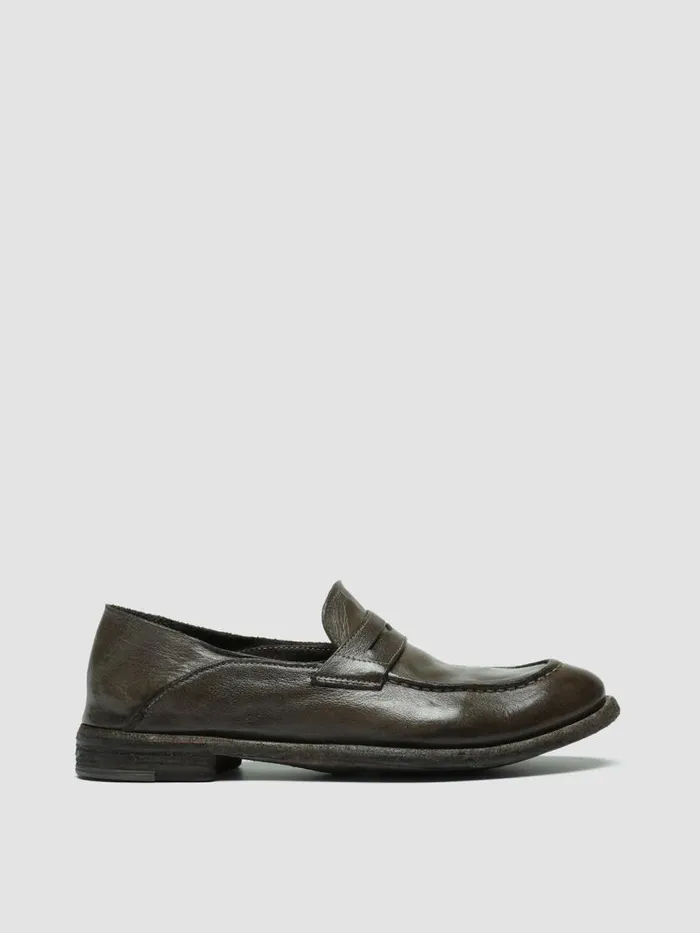 Officine Creative Loafers LEXIKON 516 Noun Brown Leather Loafers 8211 Women
