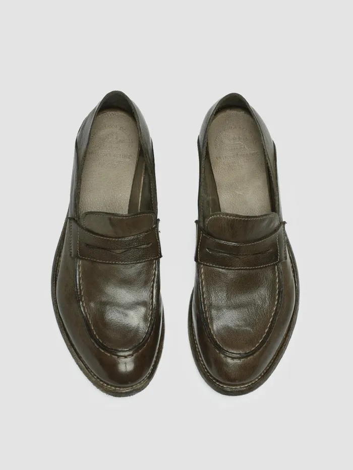 Officine Creative Loafers LEXIKON 516 Noun Brown Leather Loafers 8211 Women