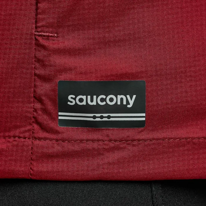 Peregrine Packaway Jacket Currant Women Tops Saucony Peregrine Packaway Jacket Currant Women Tops Saucony