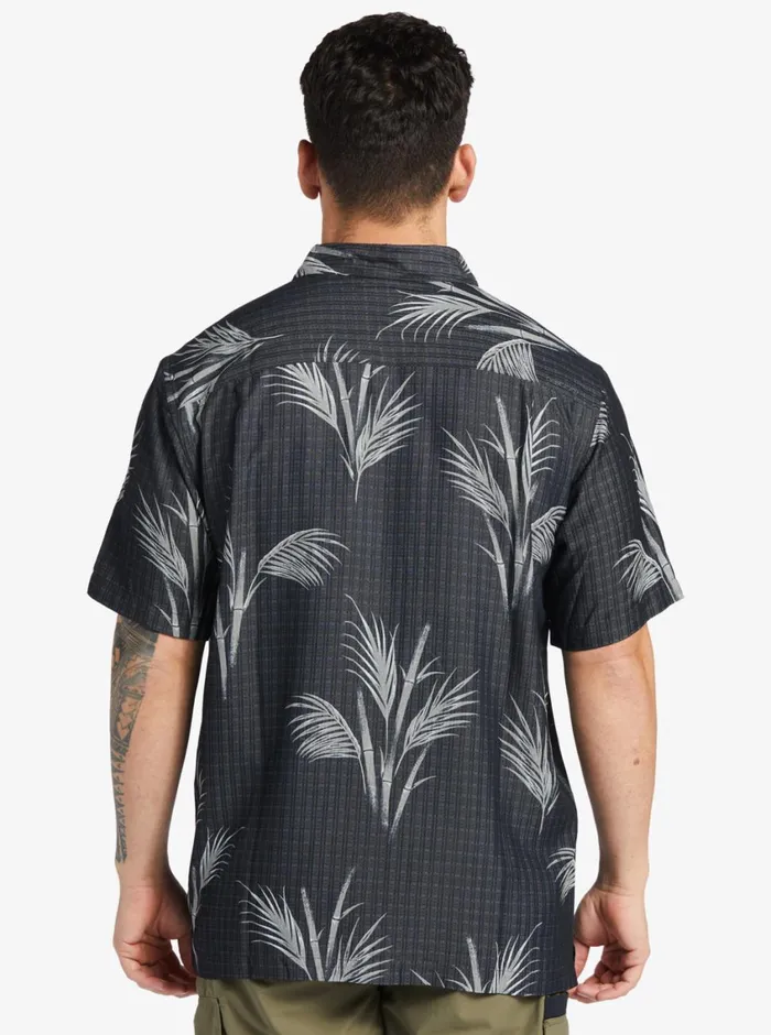 Quiksilver Skipped Out Woven Shirt Black Skipped Out MensWaterman Shirts and Polos