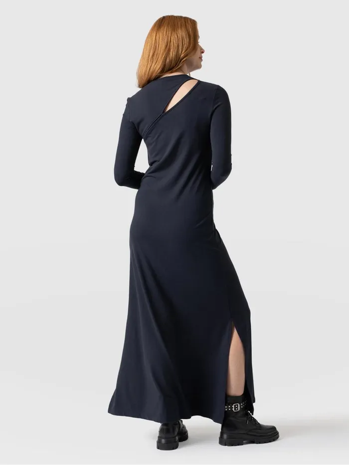 Saint And Sofia Dresses Women Reveal Viscose Runway Dress 8211 Navy Navy