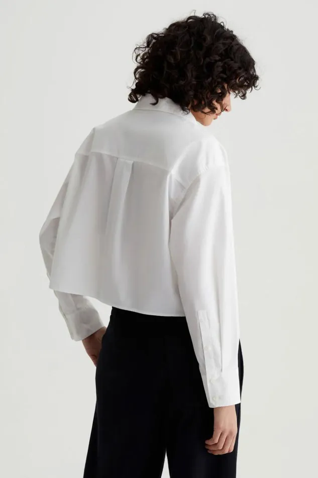 SHOP Trina Turk ALL TOPS AG AUBREY WHITE LONG SLEEVE BUTTONUP SHIRT