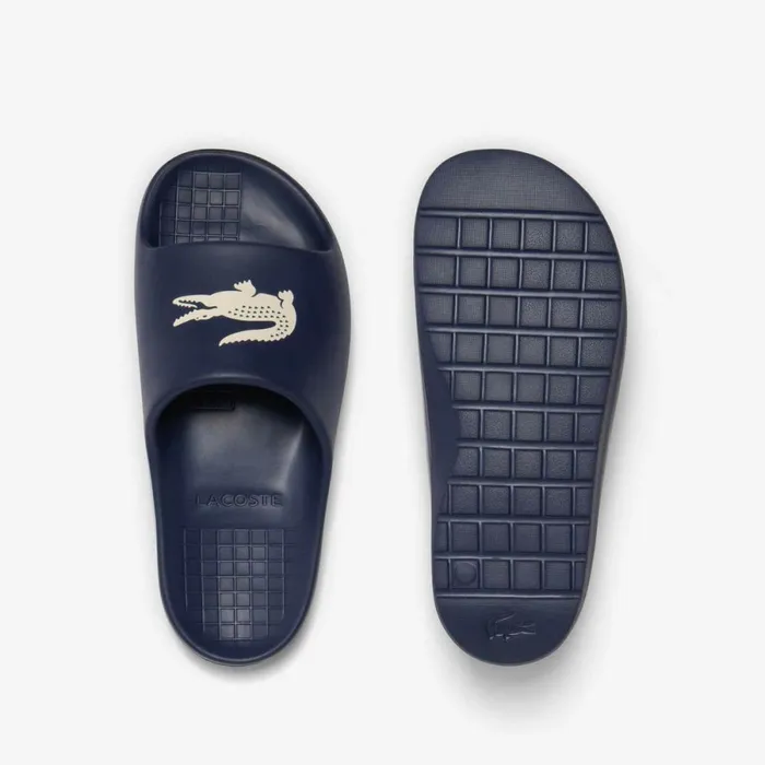 Slides Men Lacoste Mens Serve Slides 20 Nvyoff Wht J18