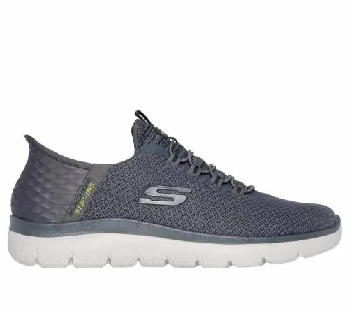 Slipins Summits 8211 High Range Charcoal Men SKECHERS SlipOn