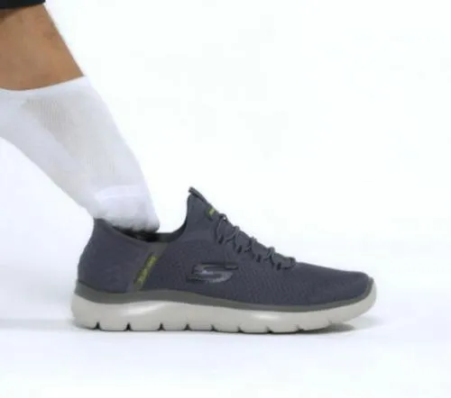 Slipins Summits 8211 High Range Charcoal Men SKECHERS SlipOn