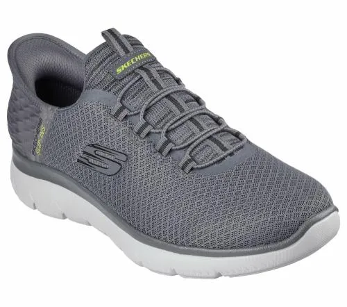 Slipins Summits 8211 High Range Charcoal Men SKECHERS SlipOn