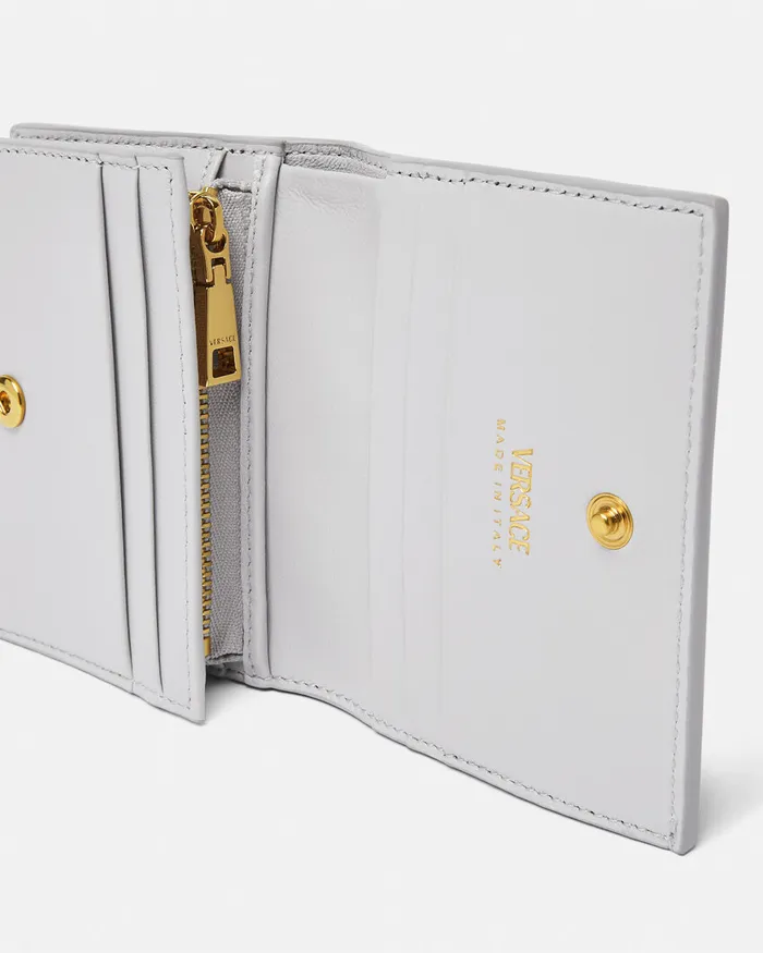 Wallets Women Versace Medusa 03995 Wallet Gray