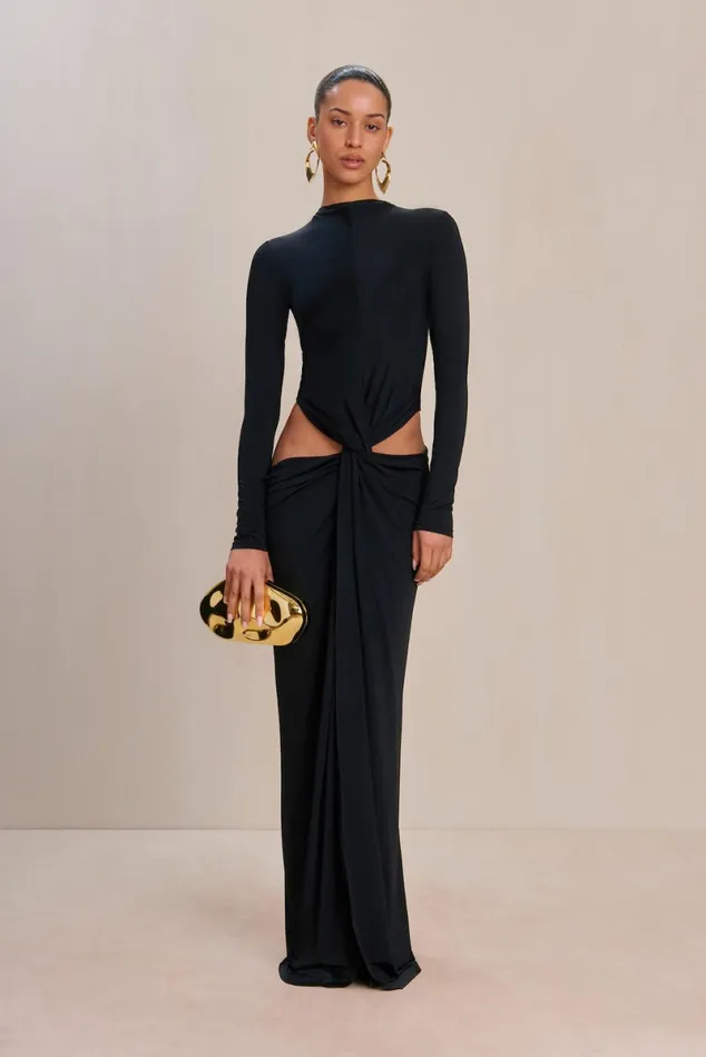 Women Cult Gaia Dresses KERI GOWN 8211 BLACK