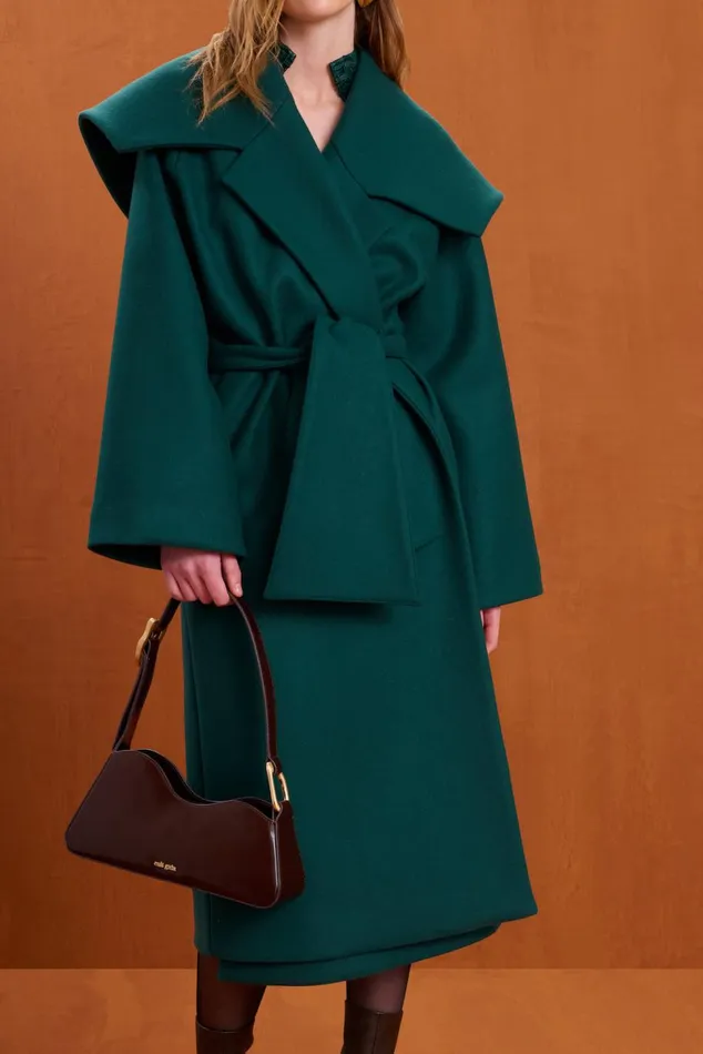 Women Cult Gaia Outerwear NIX COAT 8211 FOREST GREEN Women Cult Gaia Outerwear NIX COAT 8211 FOREST GREEN