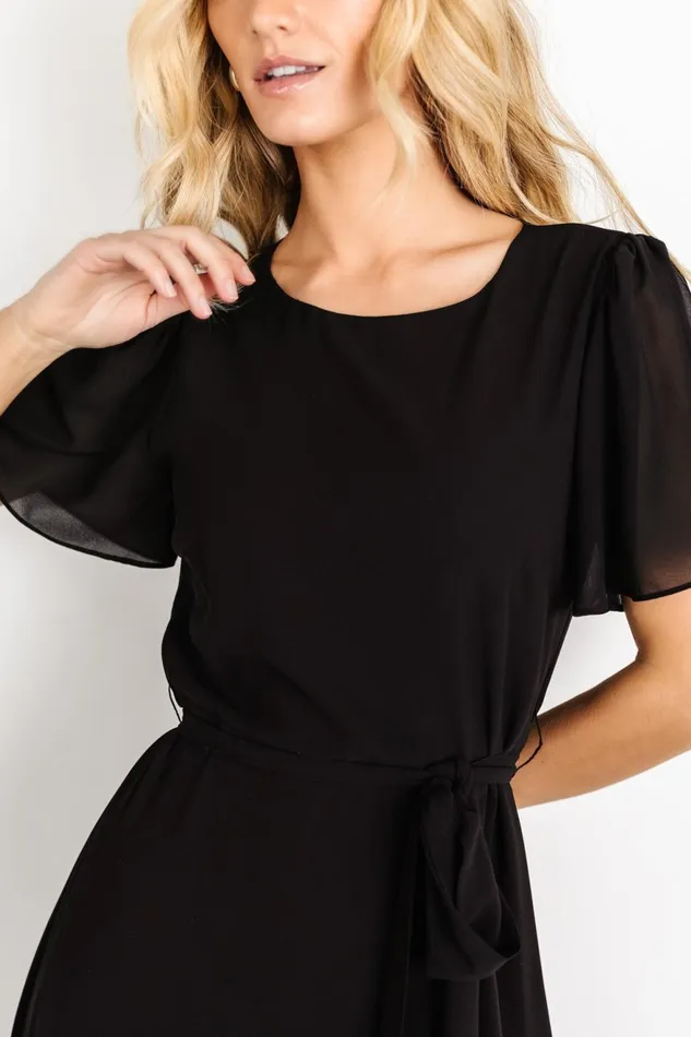 Women Mother Of The Bride Baltic Born Naomi Short Sleeve Maxi Dress Black Women Mother Of The Bride Baltic Born Naomi Short Sleeve Maxi Dress Black