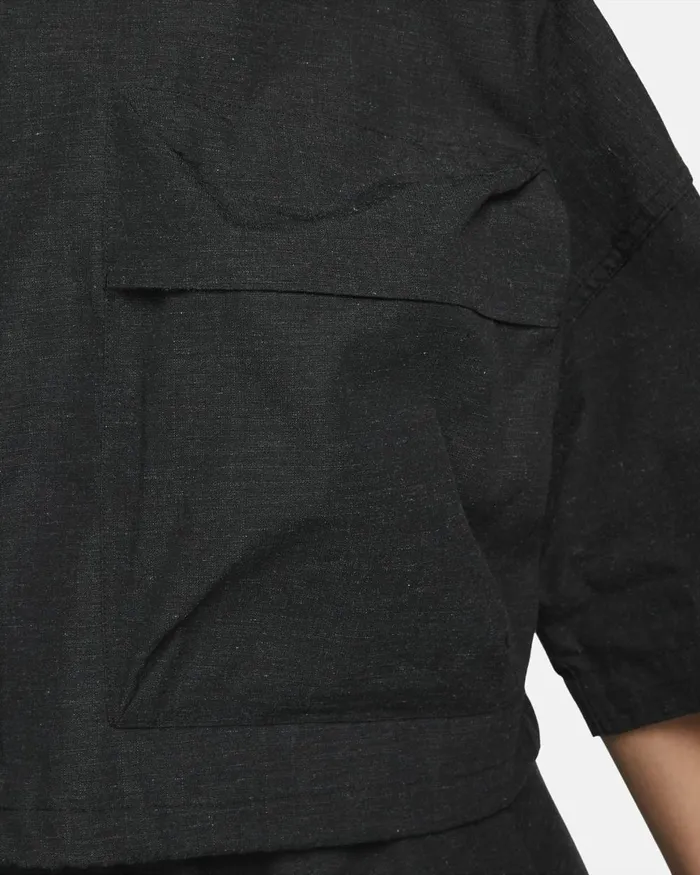 Women Nike All Clothing Sportswear Tech Pack Black Heatherblack