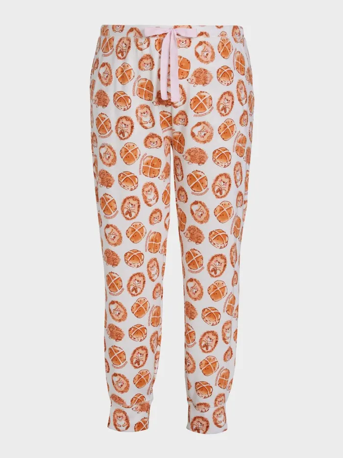 Women PA Plus Cute Buns Waffle Easy Pj Pant Multi Peter Alexander Online Only Styles