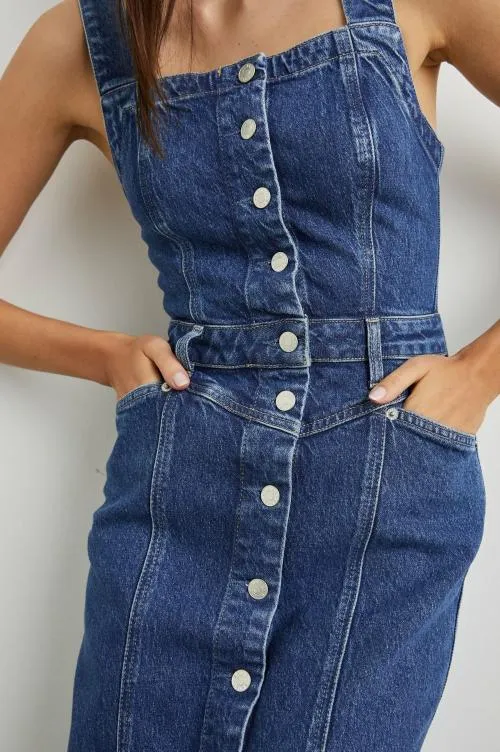Women Rails Denim Malibu Dress Mazarine Women Rails Denim Malibu Dress Mazarine