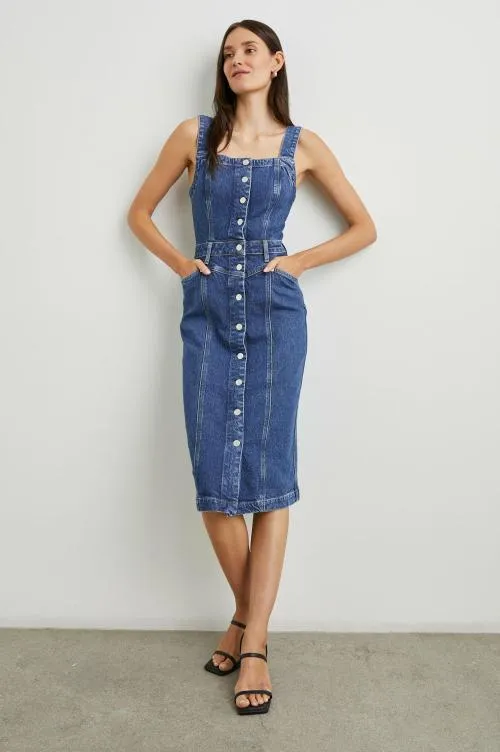 Women Rails Denim Malibu Dress Mazarine Women Rails Denim Malibu Dress Mazarine
