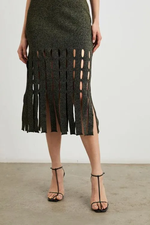 Women Rails Dresses and Rompers Kaia Dress Gold Lurex Women Rails Dresses and Rompers Kaia Dress Gold Lurex