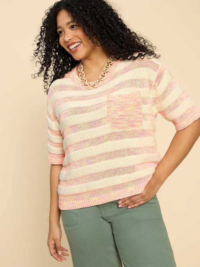 Women White Stuff Clothing TERRY KNITTED TEE Women White Stuff Clothing TERRY KNITTED TEE