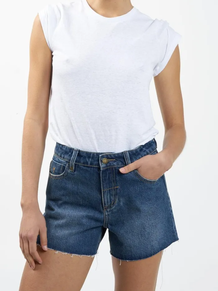 Womens Kelsey Short Roadhouse Blue Thrills Denim Shorts