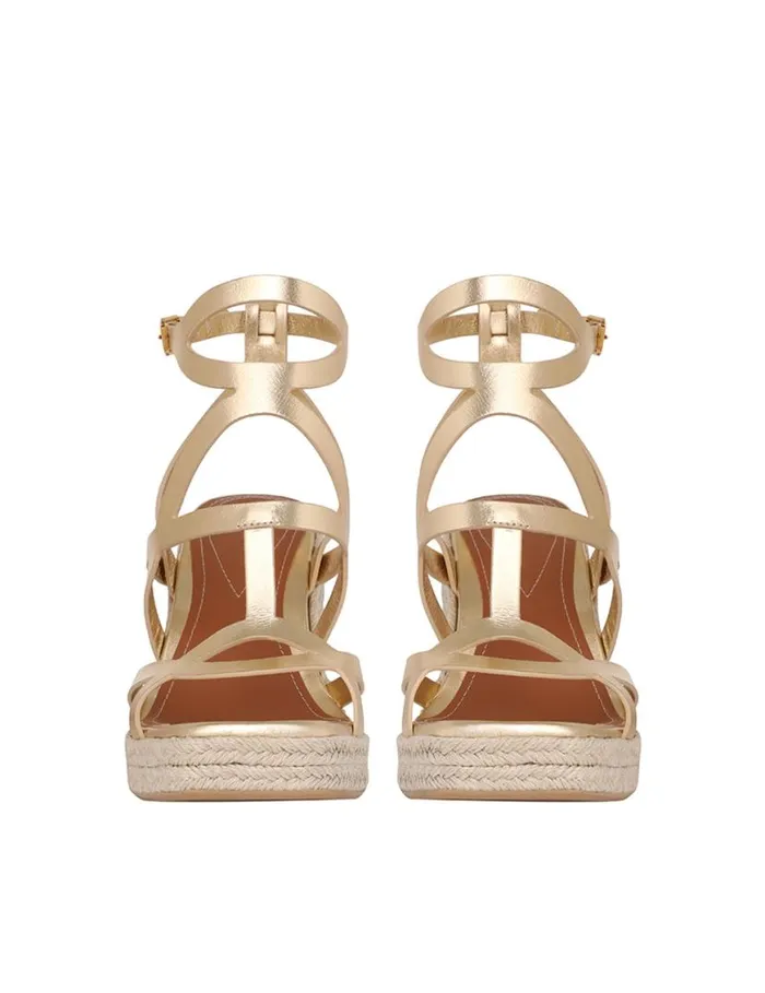 Zimmermann Heeled Sandals Zimmermann Bay Espadrilles 110 Gold 8211 Women