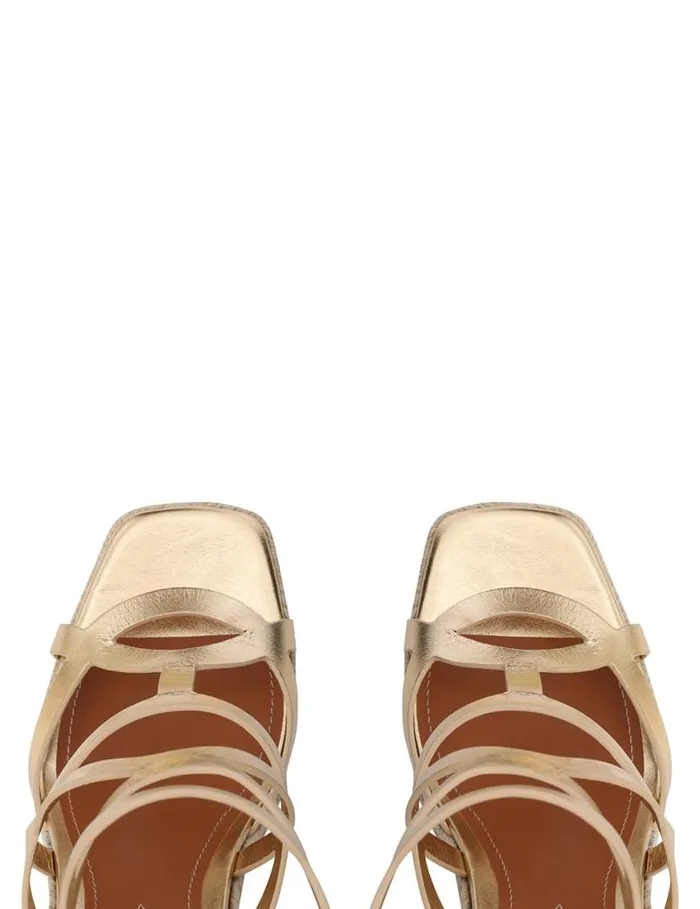 Zimmermann Heeled Sandals Zimmermann Bay Espadrilles 110 Gold 8211 Women
