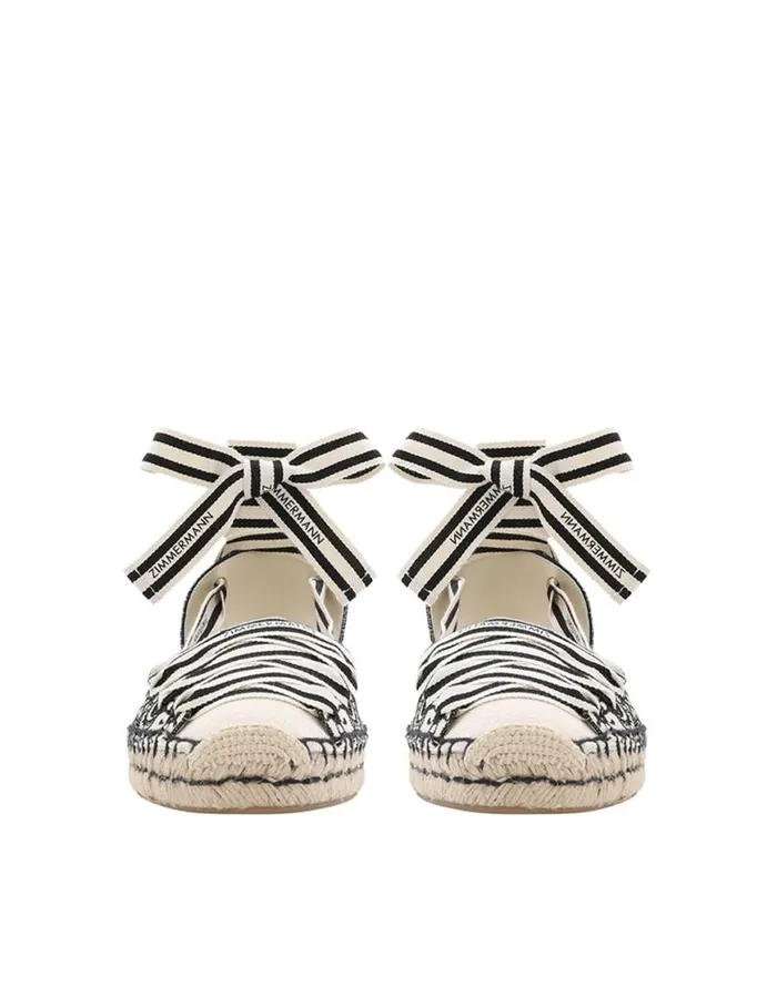 Zimmermann Sandals Zimmermann Sol Espadrille Onyx 8211 Women