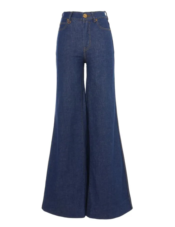 Zimmermann Shorts and Pants Matchmaker Palazzo Jean Railway Blue 8211 Women