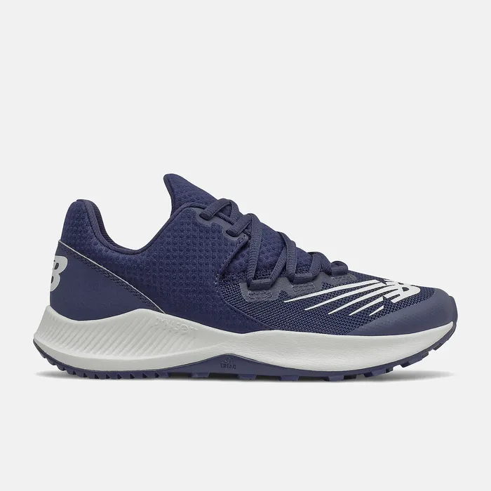 4040 v6 Youth Turf Trainer Navy with White Kids Cleats New Balance