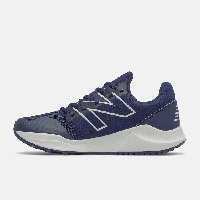 4040 v6 Youth Turf Trainer Navy with White Kids Cleats New Balance 4040 v6 Youth Turf Trainer Navy with White Kids Cleats New Balance