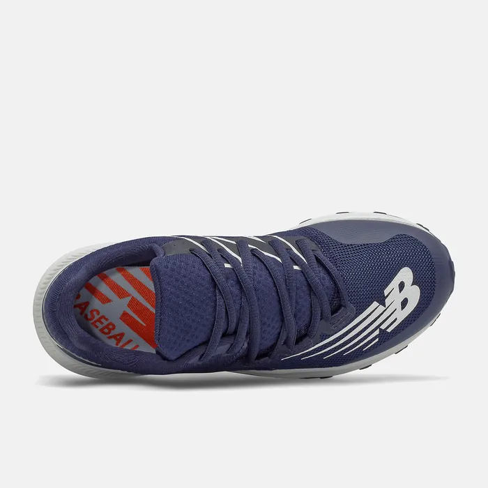 4040 v6 Youth Turf Trainer Navy with White Kids Cleats New Balance 4040 v6 Youth Turf Trainer Navy with White Kids Cleats New Balance