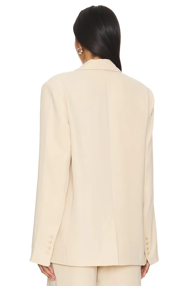 Abbey Blazer Beige Neutral Women Lovers and Friends Jackets and Coats Abbey Blazer Beige Neutral Women Lovers and Friends Jackets and Coats